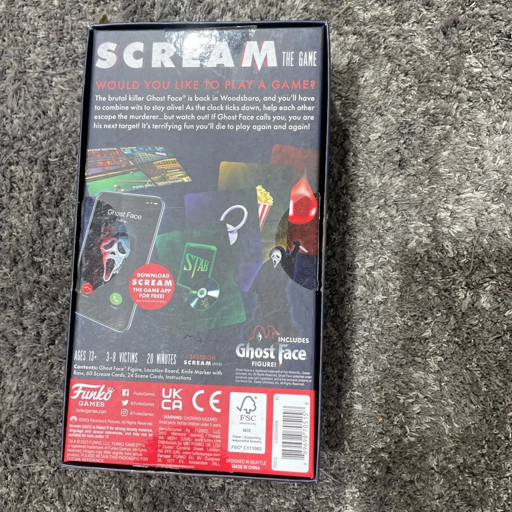 Scream The Game by Funko Games